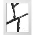 thumbnail image 1 of Carroccio, Lisa 25x32 White Modern Wood Framed Museum Art Print Titled -  Abstract Line Drawing II, 1 of 4