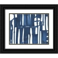 thumbnail image 1 of Carroccio, Lisa 32x26 Black Ornate Wood Framed with Double Matting Museum Art Print Titled - Denim, 1 of 4