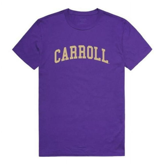 Carroll College Saints College T-Shirt, Purple - Small