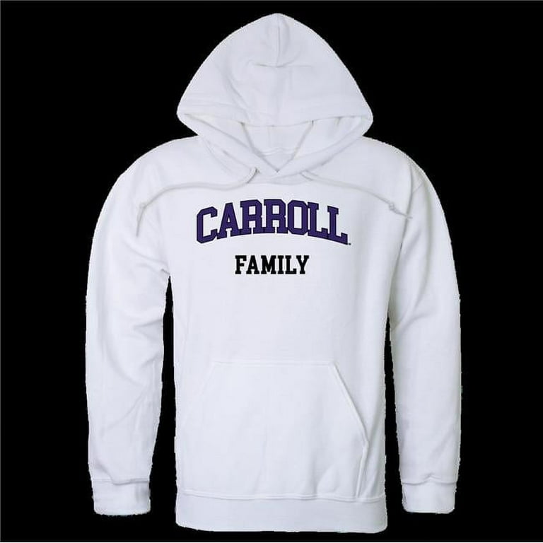 Carroll College Saints Family Hoodie White Medium Walmart