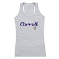 thumbnail image 1 of Carroll College Saints Script Tank Top, Heather Grey - Small, 1 of 1