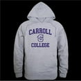 thumbnail image 1 of Carroll College Saints Seal Hoodie, Heather Grey - Large, 1 of 1