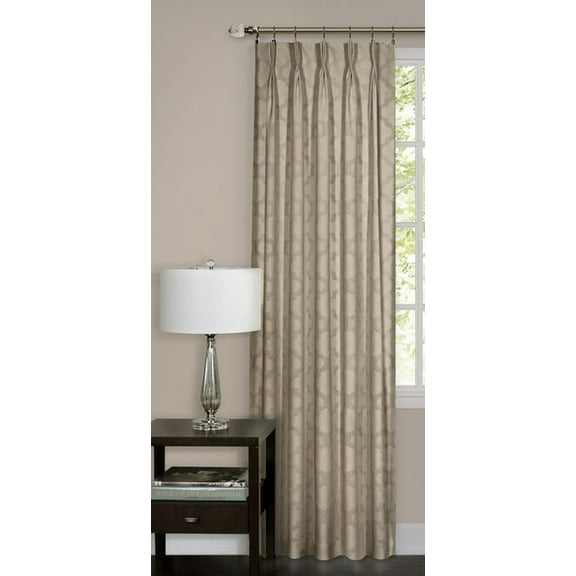Carroll Pinch Pleat Window Curtain Panel 34x84