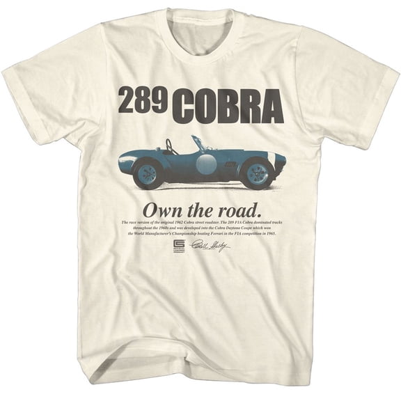 Carroll Shelby 289 Cobra Natural T-Shirt