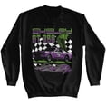 thumbnail image 1 of Carroll Shelby GT 350 Racing Black Adult Sweatshirt, 1 of 2