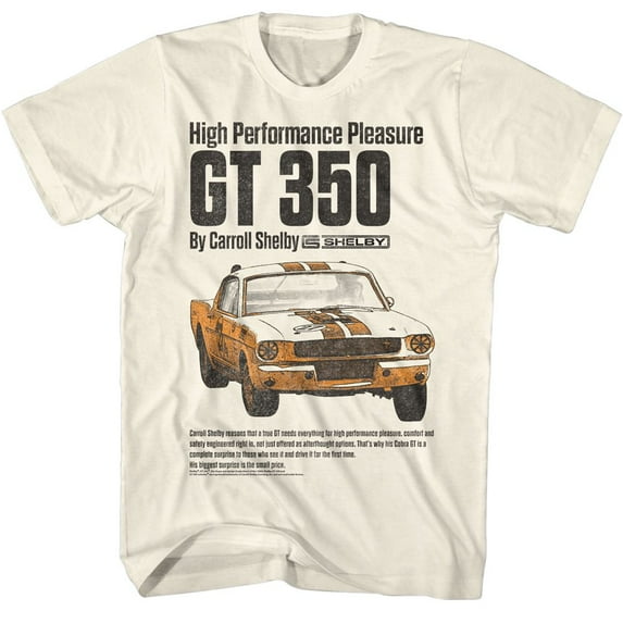 Carroll Shelby High Performance Natural T-Shirt