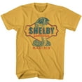 thumbnail image 1 of Carroll Shelby Motors Shelby Old Sign Style Ginger Adult T-Shirt, 1 of 2