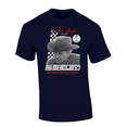 thumbnail image 1 of Carroll Shelby Racing Legend Racing And Vintage Mustang Car Enthusiast Short Sleeve Adult Graphic T-Shirt-Navy-4xl, 1 of 1