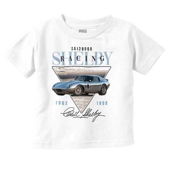 Carroll Shelby Racing Muscle Car Toddler Boy Girl T Shirt Infant Toddler Brisco Brands 2T
