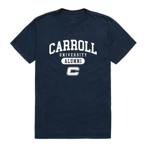 Carroll University Pioneers Alumni T-Shirt, Navy - Small