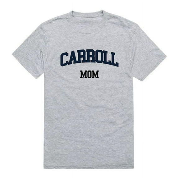 Carroll University Pioneers College Mom T-Shirt, Heather Grey - 2XL