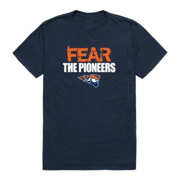 Carroll University Pioneers Fear College T-Shirt, Navy - Medium