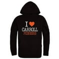 thumbnail image 1 of Carroll University Pioneers I Love Hoodie, Black - Large, 1 of 1