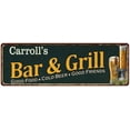 thumbnail image 1 of Carroll's Bar and Grill Sign Man Cave Decor 8x24 Gift 108240055383, 1 of 1