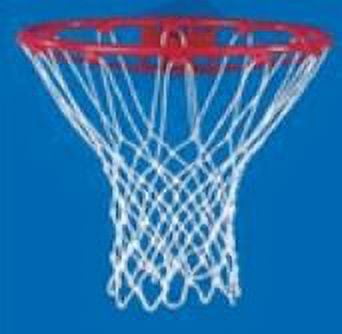 Carron Basketball Net - Flight Control - White Braided Nylon Basketball Net