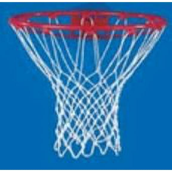 Carron Basketball Net - Flight Control - White Braided Nylon Basketball Net