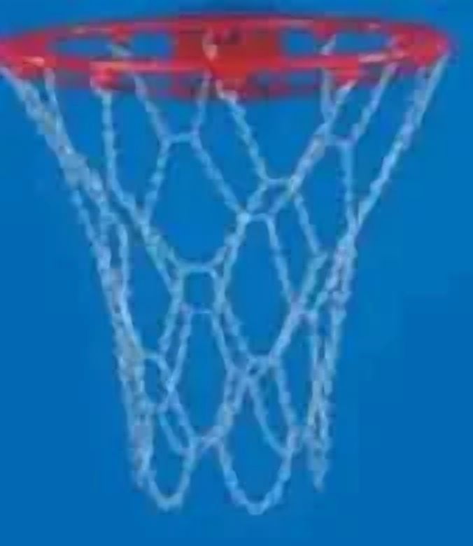 Carron Basketball Net - Steel Chain Net - #12 Galvanized Basketball Net