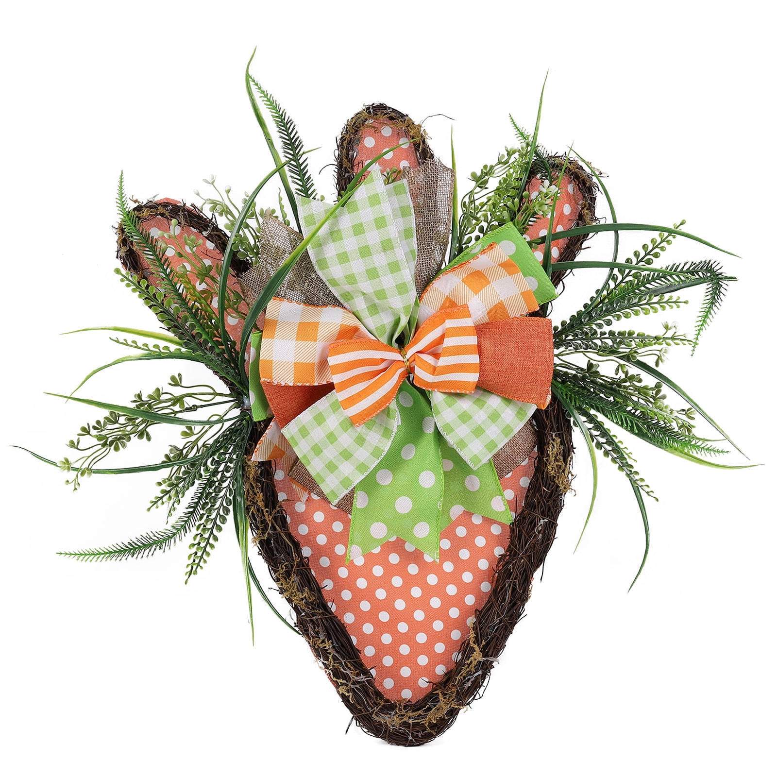 Carrot Garland Easter Decor Easter Door Wreath Carrot Door Hanger ...