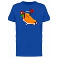 thumbnail image 1 of Carrot Lifting Weights Cartoon Tee Men's -Image by Shutterstock, 1 of 2