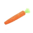 thumbnail image 1 of Carrot-Shaped Cat Chew Toy with Crinkle Sound - Eco-Friendly Paper Rope Kitty Toy for Dental Health, Durable Interactive Play & Sustainable Pet Gifts, 1 of 5
