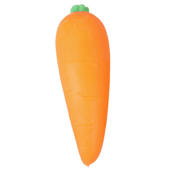 Squishy Carrot - 5.51 Inch Squishy Vegetable | Giant Stress Relief Toys | Fidget Sensory Food Fun for Teens & Adults