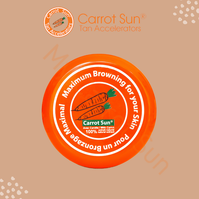 Carrot Sun Tan Accelerator Lotion for Sun Beds with Carrot Oil, L