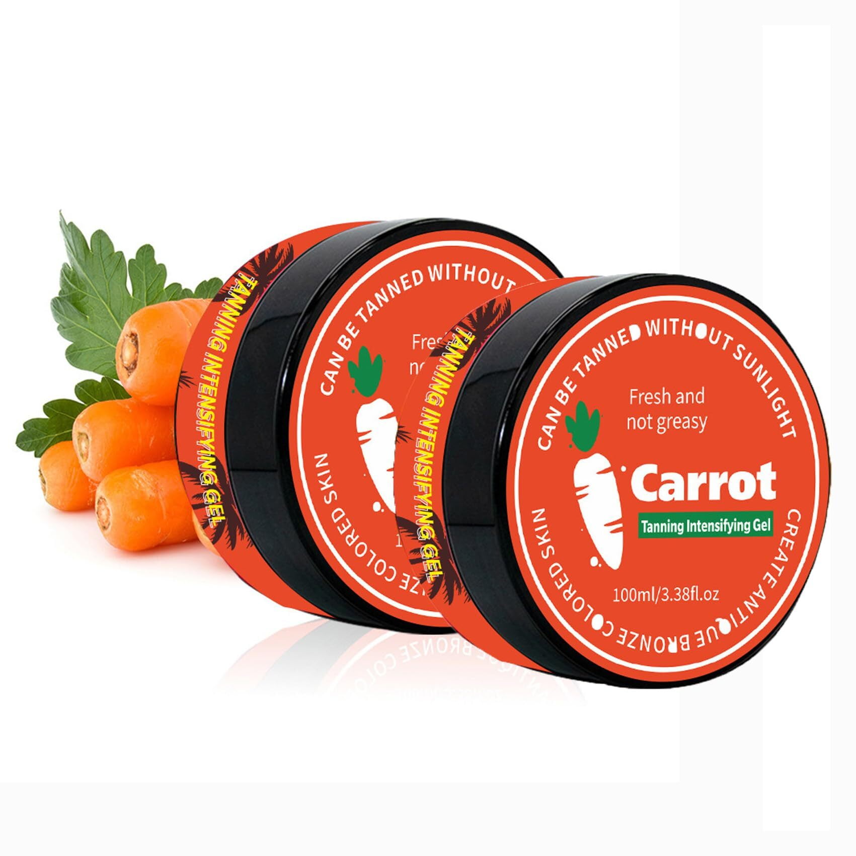 Carrot Tanning Gel,Carrot Tanning Oil,Sun Tanning Booster,Luxury