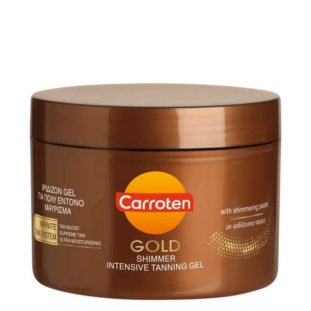 Carroten Gold Shimmer Tanning Gel SPF0 150ml 5oz