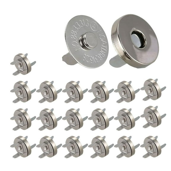 Carroterr 20 Sets Magnetic Button Clasp Snaps 18mm - Great For Sewing, Bags Craft, <> G4M1