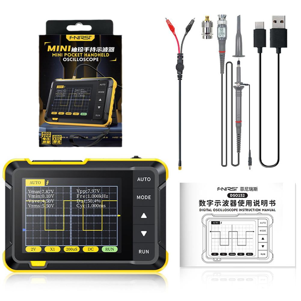 Carroterr DSO 152 Handheld Small Oscilloscope Portable-Digital-Oscilloscope 200KHz Hot E7 I9C2