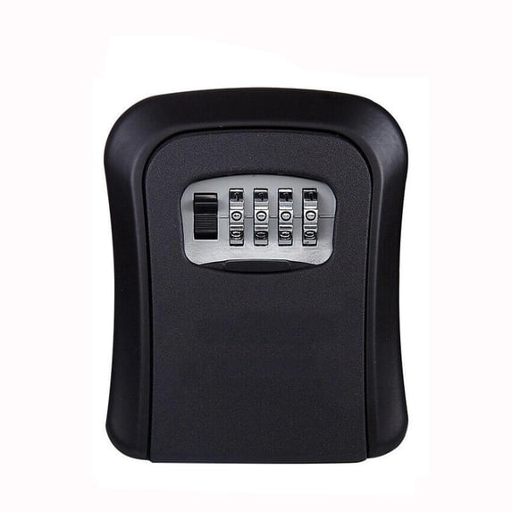 Carroterr Safe4 Digit Combination Key Lock Box Wall Mount Organizer Security Storage Case~ T1X4