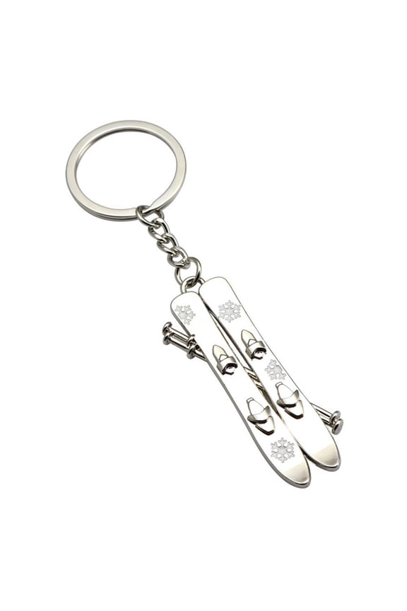 Carroterr Snowboard Keychain Ski Games Competition Skier Keychain Car Pendant Gift Keychain Fashion Souvenir Accessories Q7C0