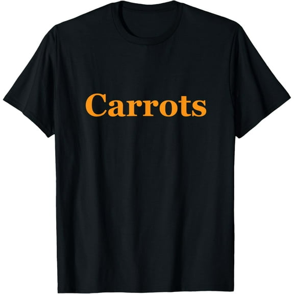 Carrots American Vegetable Tee T-ShirtPure cotton short-sleeved shirts for both men and women