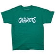thumbnail image 1 of Carrots By Anwar Carrots Men's Hand Written Logo Graphic Tee T-Shirt (Small, Green), 1 of 2