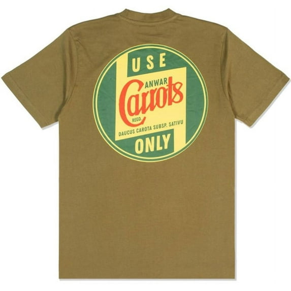 Carrots By Anwar Carrots Men's Use Only Tee T-Shirt (Small, Olive)