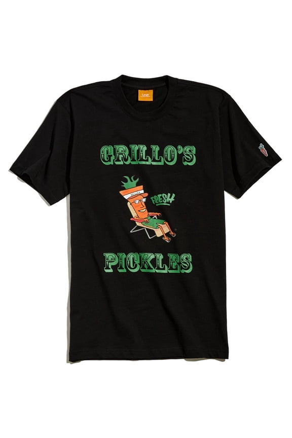 Carrots By Anwar Carrots Men's X Grillo's Pickles Tee T-Shirt in Black (X-Large, Black)