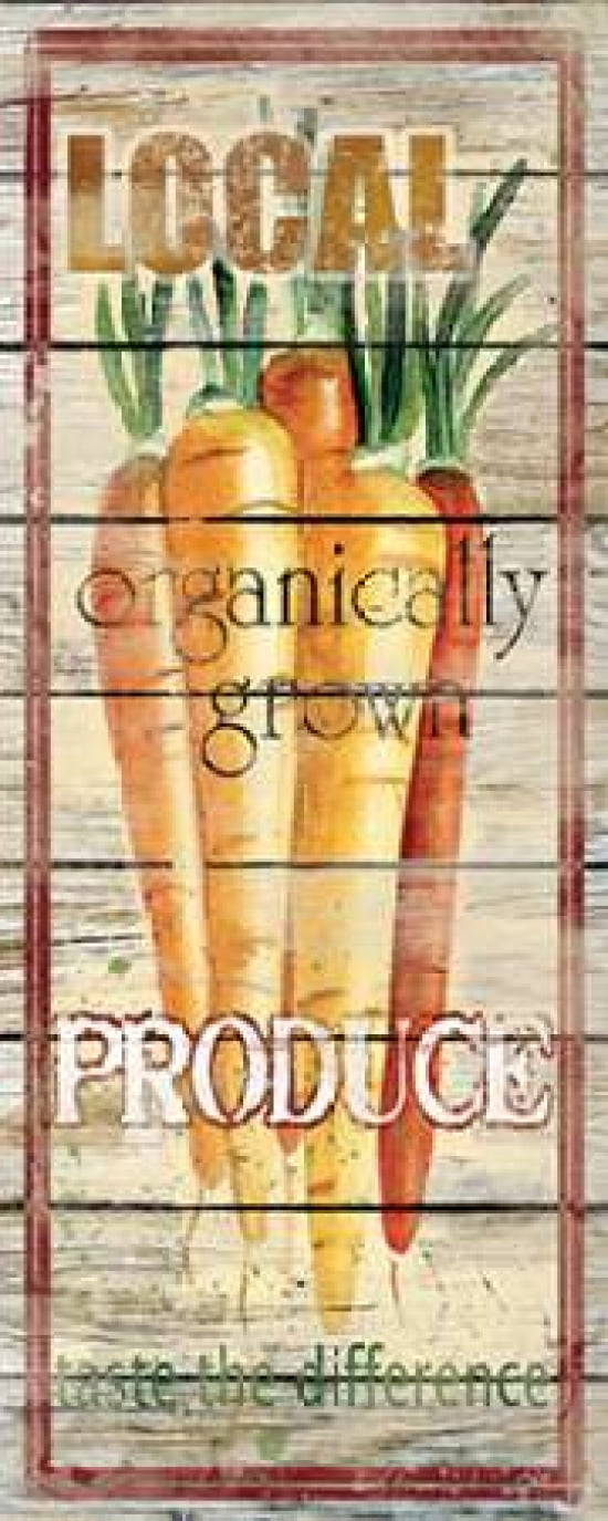 Carrots Canvas Art - Carol Robinson (24 x 48)