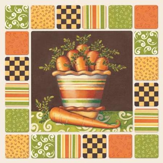 Carrots Canvas Art - Kathy Middlebrook (24 x 24)