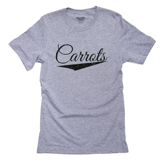 Carrots - Cool Style Font Vegetarian Dieting Juicing Love Men's Grey T-Shirt