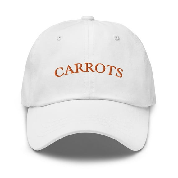 Carrots Dad Hat (White)