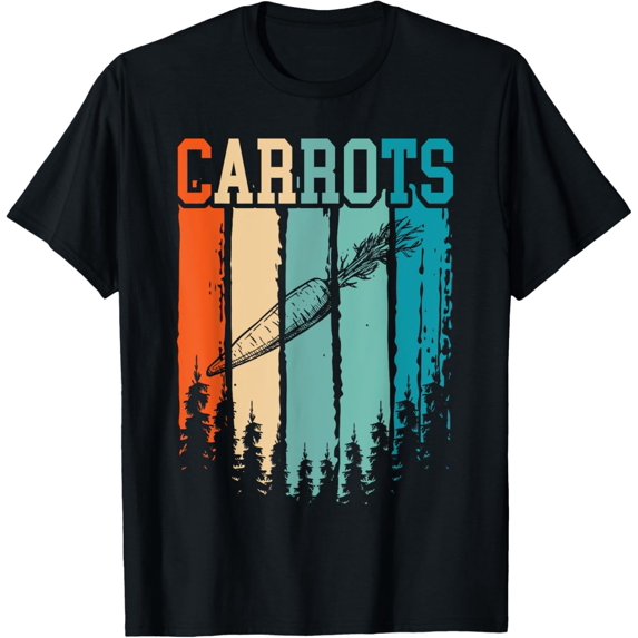 Carrots Retro Vintage T-Shirt