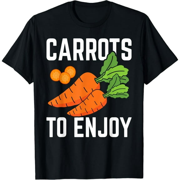 Carrots To Enjoy I Carrot T-Shirt100% cotton