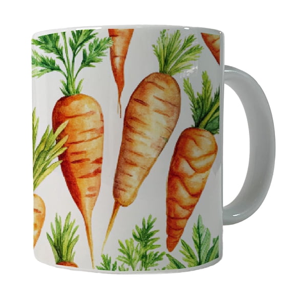 Carrots Vegetables Watercolor 11oz Ceramic Coffee Mug