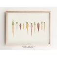 Spring Kitchen Spray Carrots Wall Art Print, Warm Rustic Spring Kitchen Decor - Walmart.com