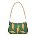 thumbnail image 1 of Carrots Women Handbags Shoulder Bag Cross Body Bag with Crossbody Strap Hobo Bags Chain Strap, 1 of 7