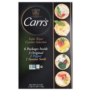 Carrs Table Water Crackers Variety Pack 6-count