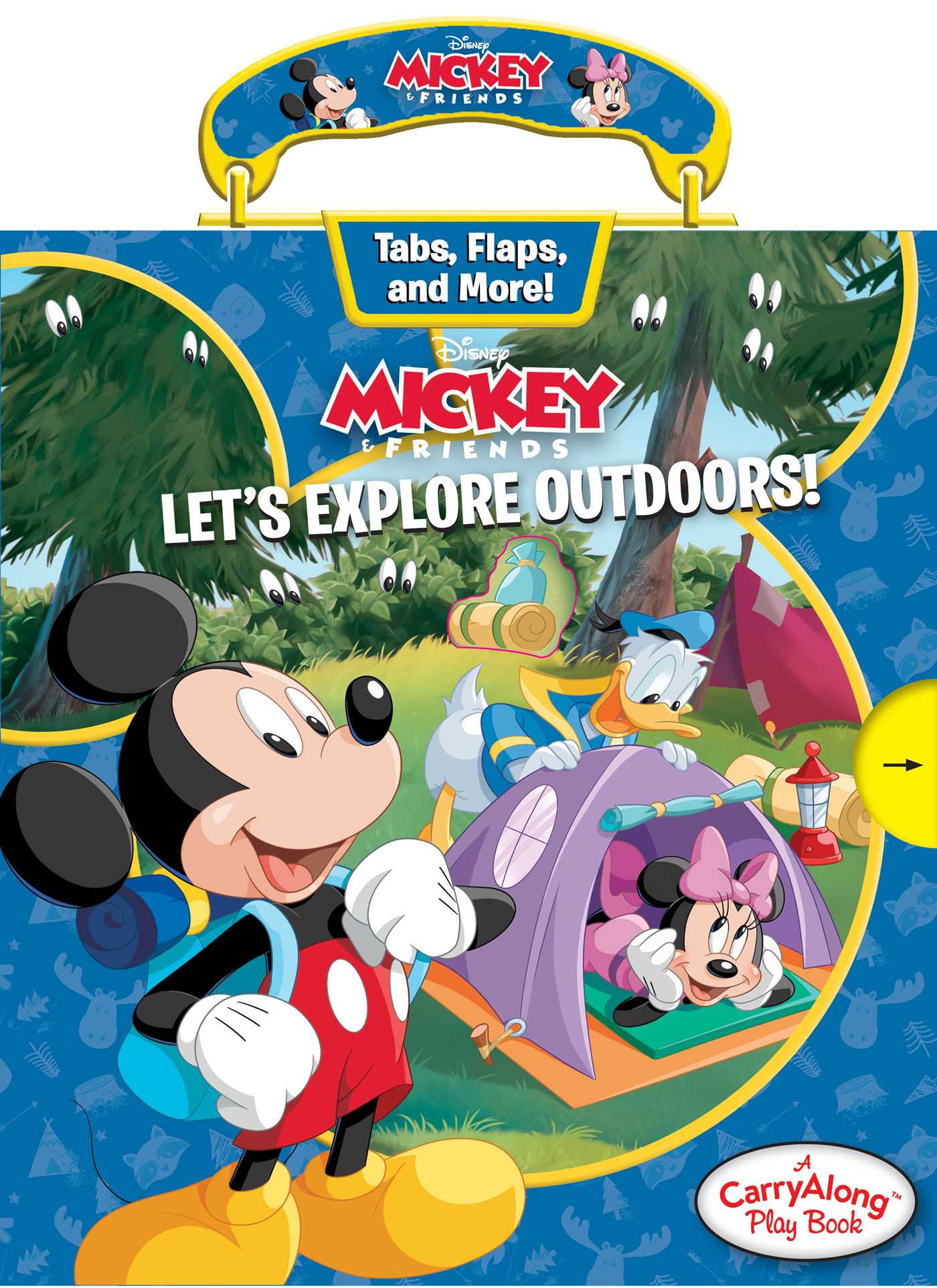 MAGGIE FISCHER; FABRIZIO PETROSSI Carry Along Play Book: Disney Mickey Mouse: Let's Explore Outdoors (Hardcover)