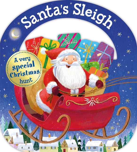 Carry Along Tab Books Carry-Along Tab Book: Santa's Sleigh, (Board Book)