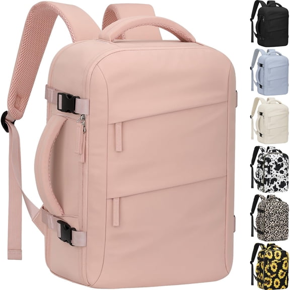 Carry Backpack for Women TSA Approved 15.6 Inch Travel Laptop Backpack for Women Travel Essentials Womens Travel Backpack Suitcase