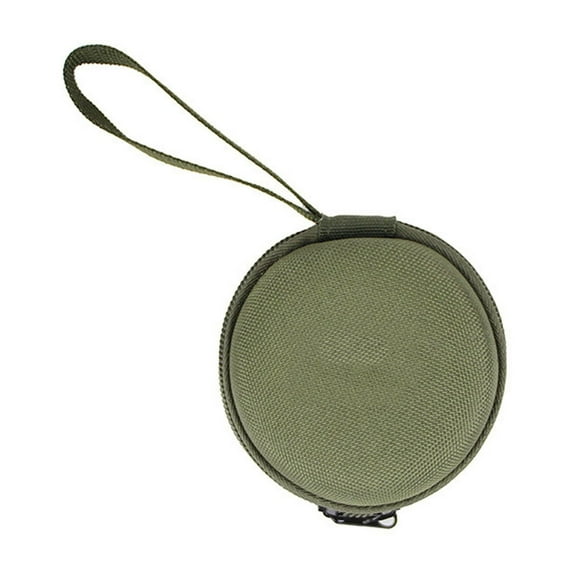 Carry Bag Fits for Bluetooth Speaker, Speaker Protective Bag for Outdoor Activities, Camper Accessories, Army Green